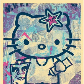 Hello Kitty (Version 3) by Shepard Fairey