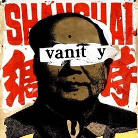 Shanghai Vanity (Red, Yellow, Red, Gold) by Faile
