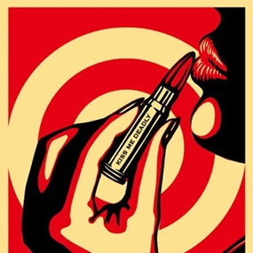 Kiss Me Deadly by Shepard Fairey