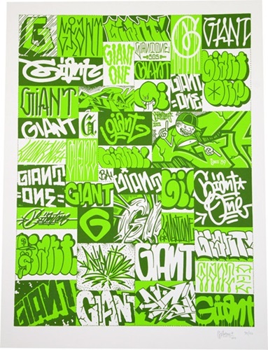 Collage (Green) by Mike Giant