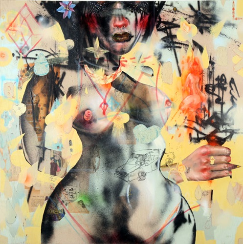 Diamonds, Ass, Chocolate, Tits, Flowers, Driving Home Alone (First Edition) by David Choe