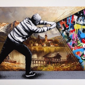 Behind The Curtain (Landscape Variant) by Martin Whatson