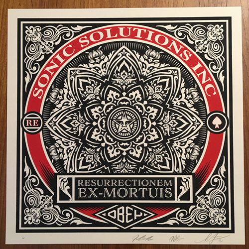 Resurrectionem Ex-Mortuis  by Shepard Fairey