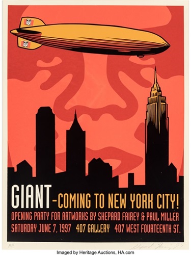 Zeppelin  by Shepard Fairey