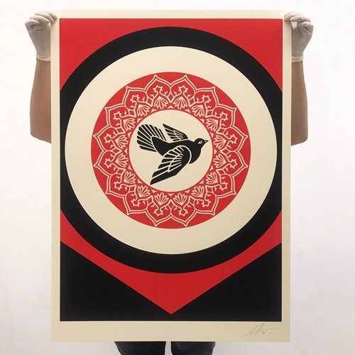 Rise From The Ashes (Black) by Shepard Fairey
