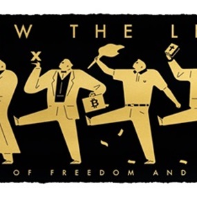 Follow The Leader (Gold) by Cleon Peterson