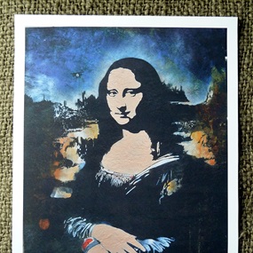 Mona Lisa by Blek Le Rat