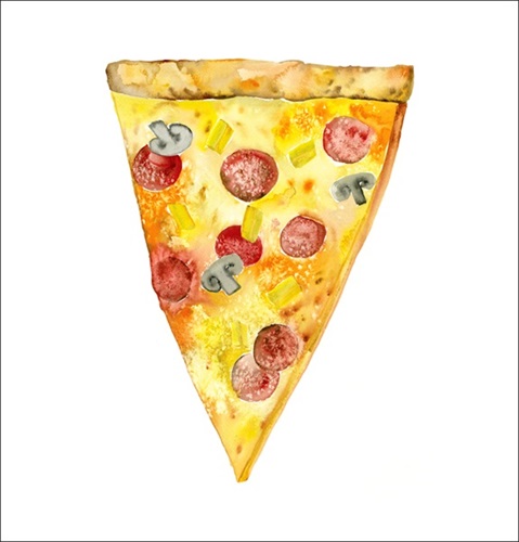 Pizza Print (Loaded Edition) by David Choe