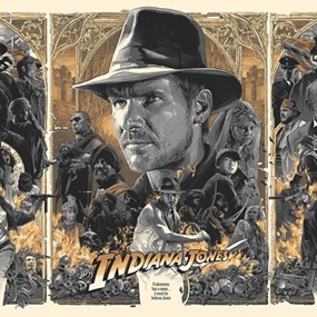 Indiana Jones Trilogy (Variant) by Gabz