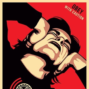 Obey With Caution (2006) (First Edition) by Shepard Fairey