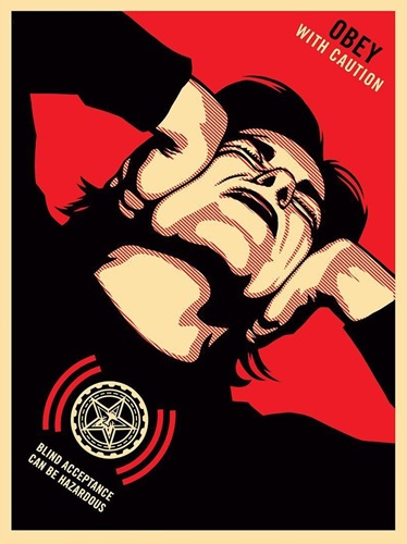 Obey With Caution (2006) (First Edition) by Shepard Fairey