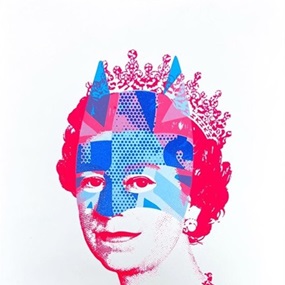 Rich Enough To Be Batman (Queenie Blue Union Jack) by Heath Kane