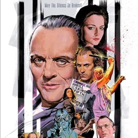 The Silence Of The Lambs (Variant) by Paul Mann