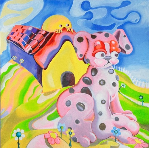 Spotty Dotty Dog House  by Alake Shilling