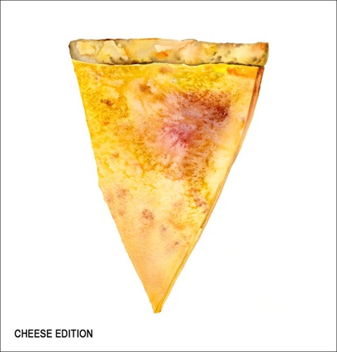 Pizza Print (Cheese Edition) by David Choe