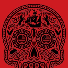 Coloniam Decductam (Red) by Ernesto Yerena