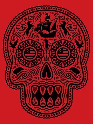 Coloniam Decductam (Red) by Ernesto Yerena