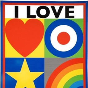 I Love England by Peter Blake