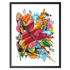 Ocean Slide (Hand-Embellished) by Rime