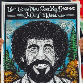 Bob Ross by Zeb Love