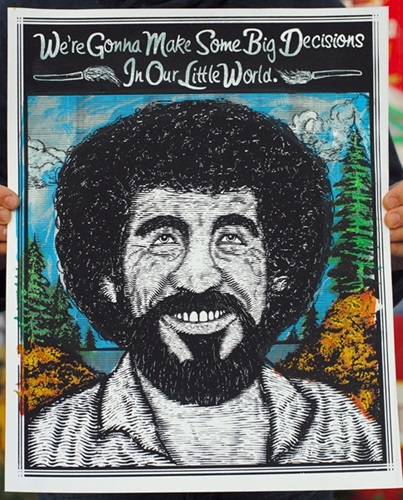 Bob Ross  by Zeb Love