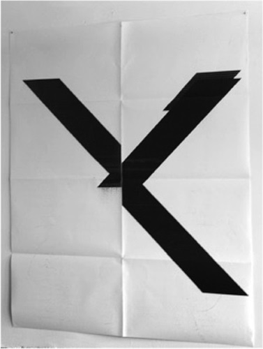 X Poster (2015)  by Wade Guyton