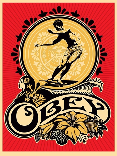 Hawaii Skater (First Edition) by Shepard Fairey