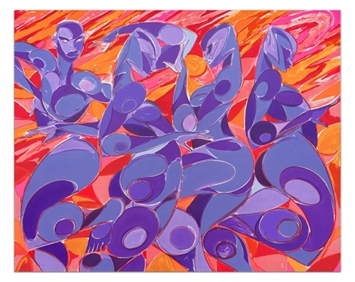 Violet Quartet  by Tunji Adeniyi-Jones