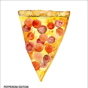Pizza Print (Pepperoni Edition) by David Choe