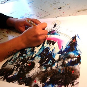 Microcosmos (Hand-Embellished Edition) by Hannah Stouffer