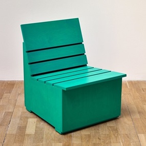 Sunny Chair For Whitechapel (Green) by Mary Heilmann