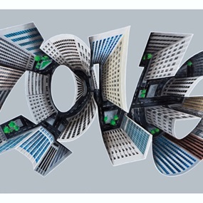 City Of Love (Grey) by Dean Zeus Colman