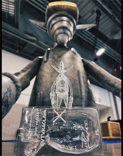 FL-001 Pointman Figure (Mini Transparent) by Futura