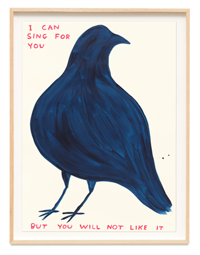 Untitled (I Can Sing For You)  by David Shrigley