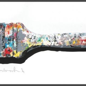 Weapon Of Choice (Yellow) by Mr Brainwash