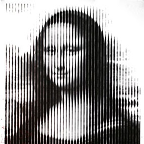Mona Linesa by Mr Brainwash