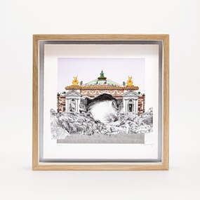 Retour à la Caverne, Acte I, Collage, Paris, 2023 by JR
