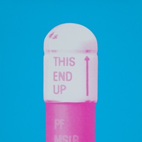 The Cure (Vivid Blue / Cloudy Pink / Candy Floss Pink) by Damien Hirst
