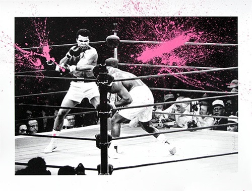 Majestic Ali (Pink) by Mr Brainwash