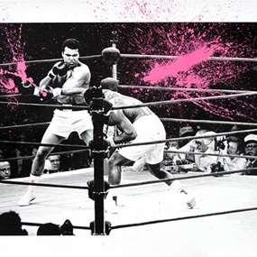 Majestic Ali (Pink) by Mr Brainwash