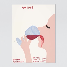 Wine by David Shrigley