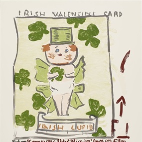 Irish Cupid by Rose Wylie