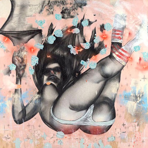Falling For Grace  by David Choe