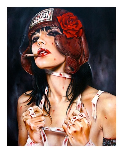 Punch Drunk In Love (Open Edition) by Brian Viveros