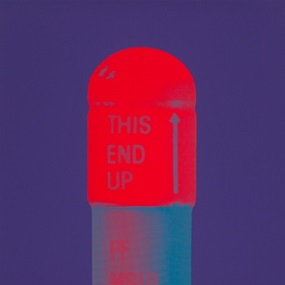 The Cure (Violet / Electric Red / Powder Blue) by Damien Hirst
