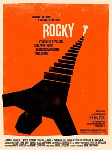 Rocky  by Olly Moss