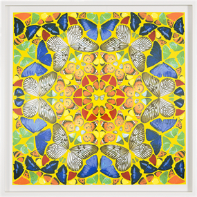 Psalm: Beatus Qui Intelligit (Non-Glitter) by Damien Hirst