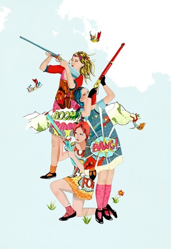 Bang Bang Girls  by Delphine Lebourgeois