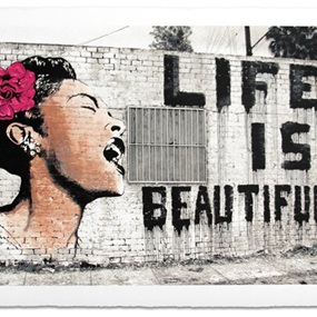 Billie Is Beautiful by Mr Brainwash