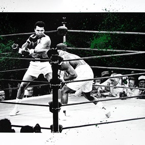Majestic Ali (Green) by Mr Brainwash